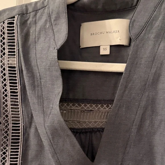 Brochu Walker Gray Midi Skirt - Picture 4 of 4